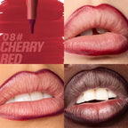 Velvet Brown Lip Liner Pencil Nude Matte Waterproof Non-stick Cup Cherry Red Lip Liner Lip Contour Pen Lipstick Makeup For Woman
