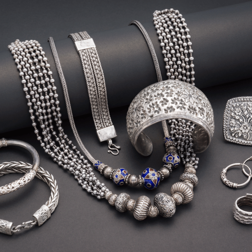 Full set Silver Jewellery