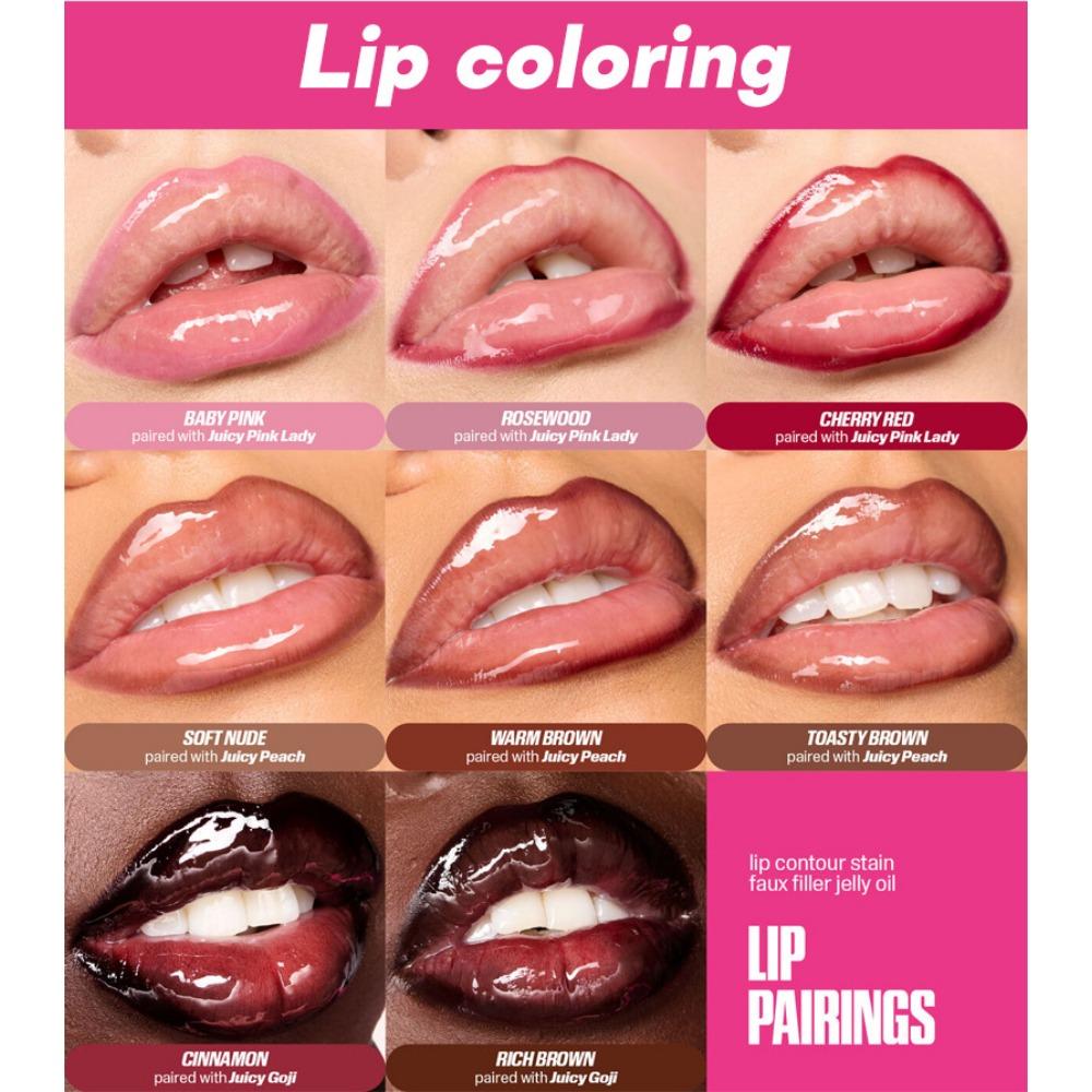 Velvet Brown Lip Liner Pencil Nude Matte Waterproof Non-stick Cup Cherry Red Lip Liner Lip Contour Pen Lipstick Makeup For Woman