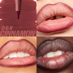 Velvet Brown Lip Liner Pencil Nude Matte Waterproof Non-stick Cup Cherry Red Lip Liner Lip Contour Pen Lipstick Makeup For Woman