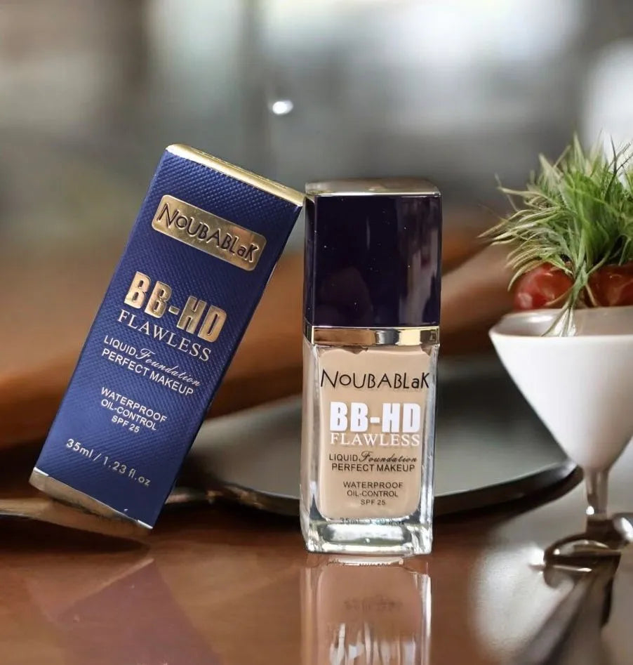 Noubablak B.B HD Flawless Liquid Foundation Water Proof 35ml