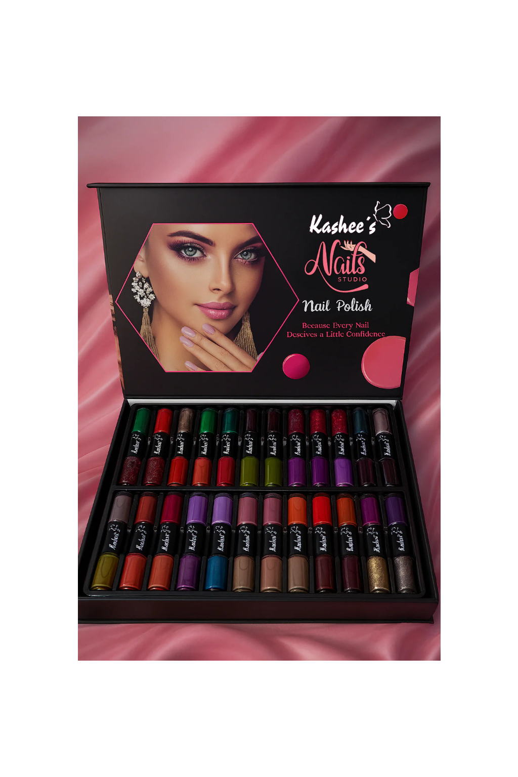 Kashees Nail Polish (Pack of 48 Pcs)