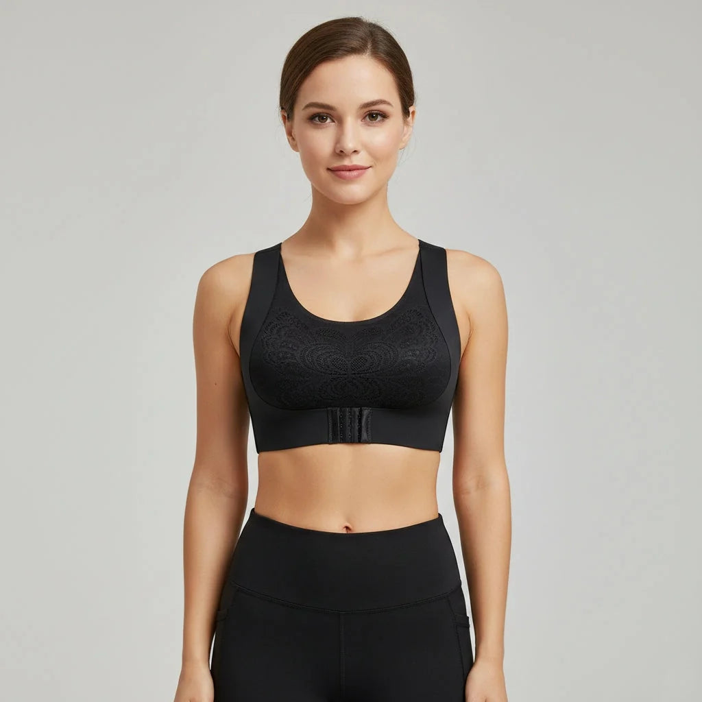 Women Seamless Cross Posture Corrector Butterfly Bra