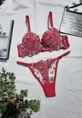 BRA SET RED