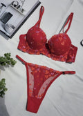BRA SET RED