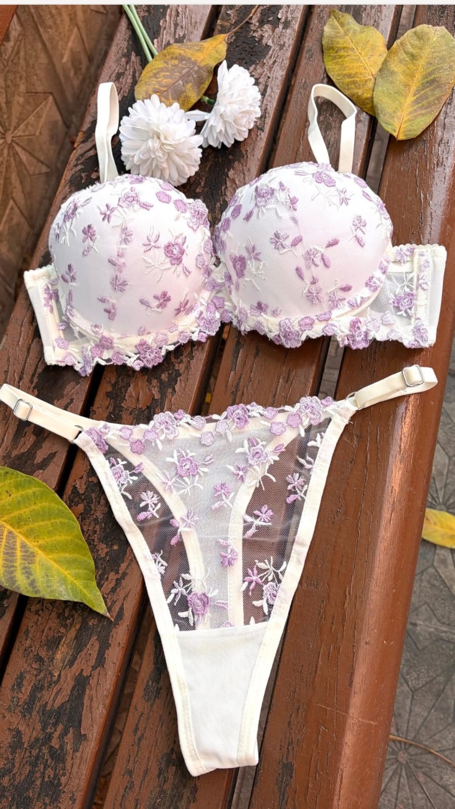 BRA SET WHITE