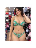 Printed Padded Bra Set Article 6