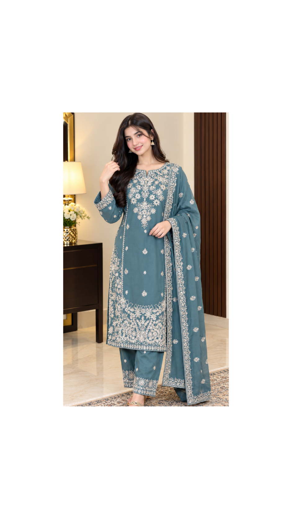 Royal Grace - Slate Blue