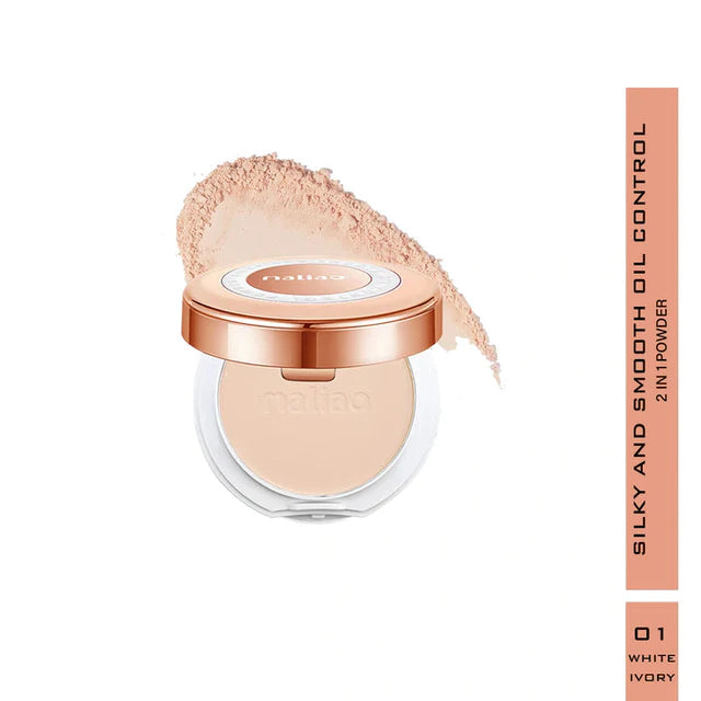 Maliao® 2-in-1 Compact Powder – Oil Control Matte