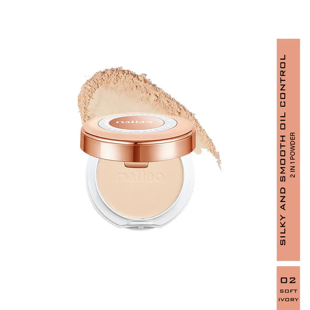 Maliao® 2-in-1 Compact Powder – Oil Control Matte