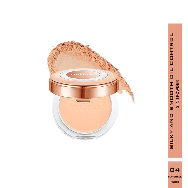 Maliao® 2-in-1 Compact Powder – Oil Control Matte