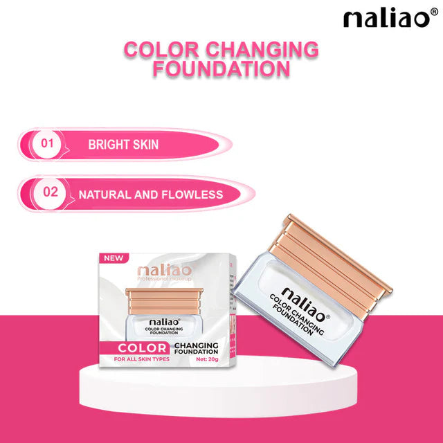 Maliao® Color Changing Waterproof Foundation Satin