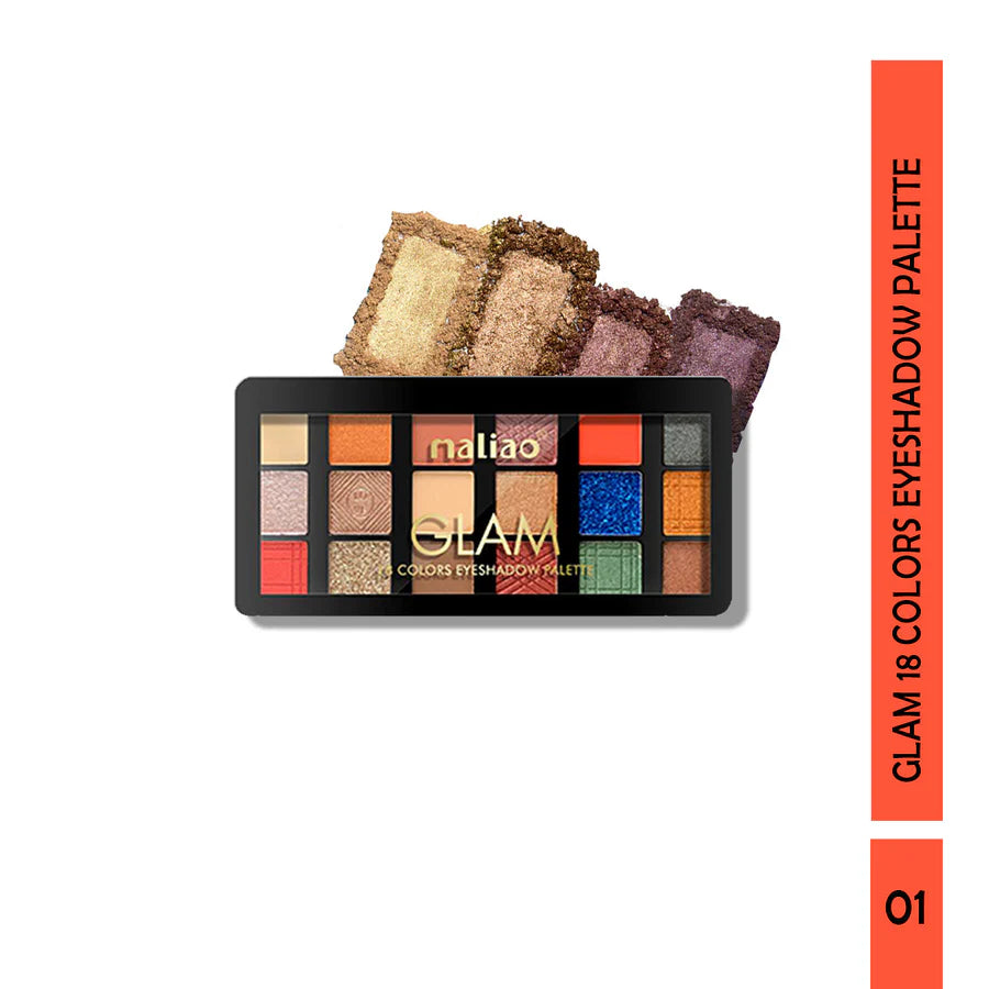 Maliao® Glam 18 Colors Eyeshadow Palette