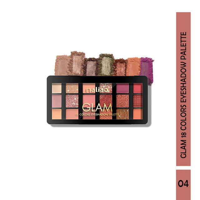 Maliao® Glam 18 Colors Eyeshadow Palette