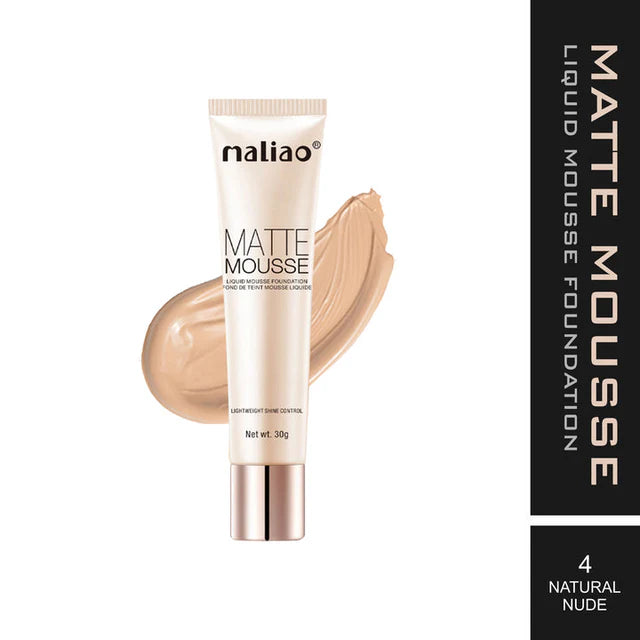 Maliao® Matte Mousse Foundation Lightweight Shine Control