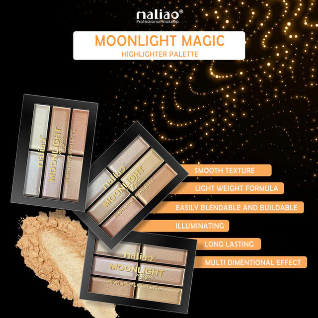 Maliao® Moonlight Magic Highlighter Palette