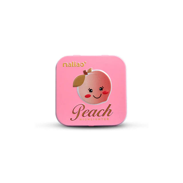 Maliao® Peach Glow Shimmer Highlighter Palette