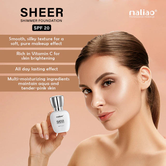Maliao® Sheer Shimmer Foundation SPF 20 Glow