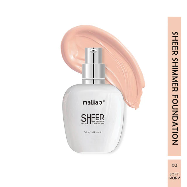 Maliao® Sheer Shimmer Foundation SPF 20 Glow