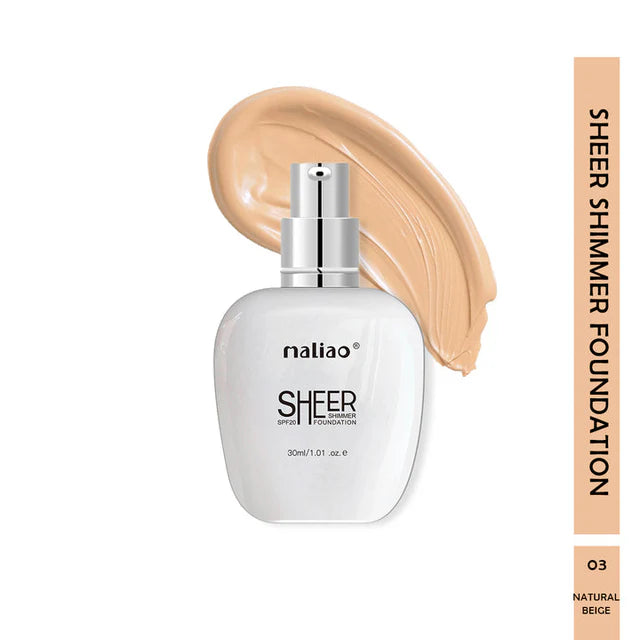 Maliao® Sheer Shimmer Foundation SPF 20 Glow