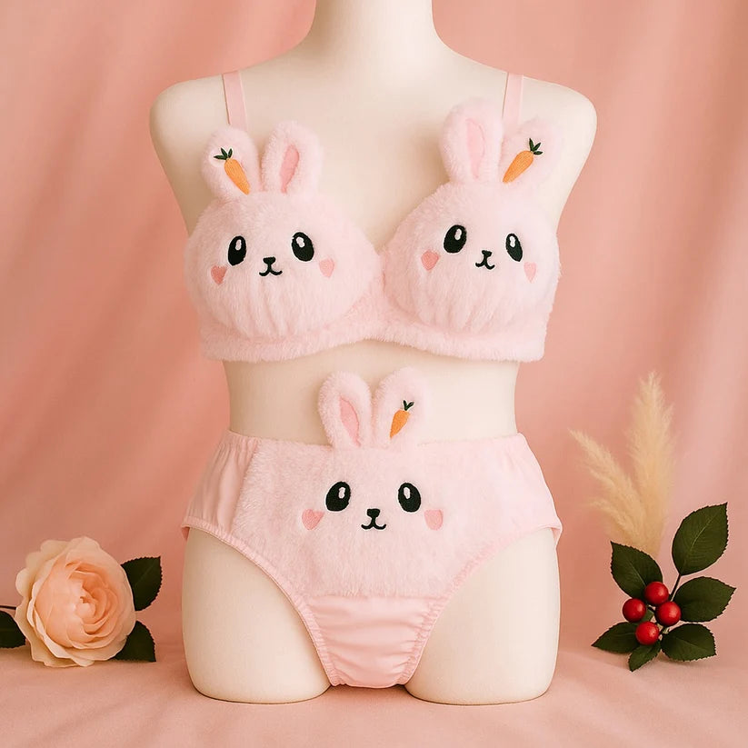 BLS Cute Bear Bra Panty Set