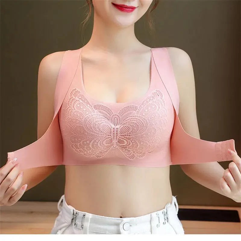 Women Seamless Cross Posture Corrector Butterfly Bra