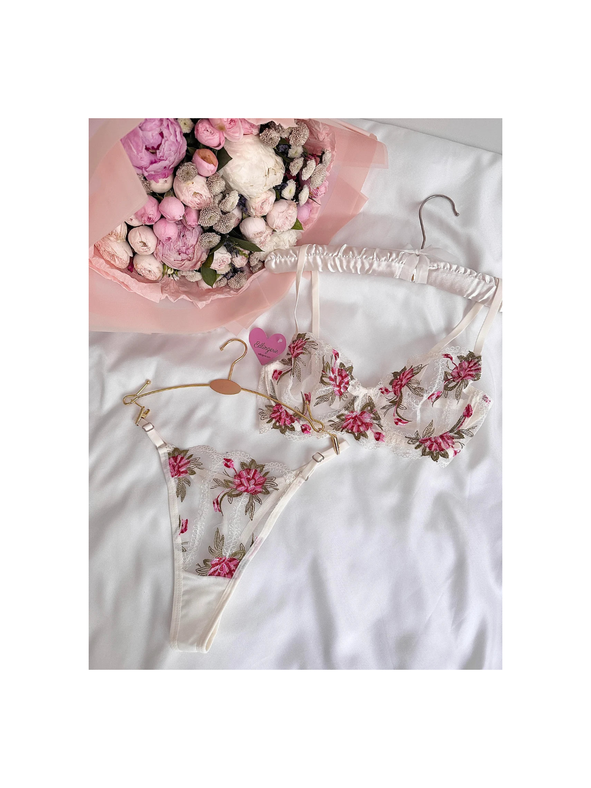 Ivory Blossom Set White