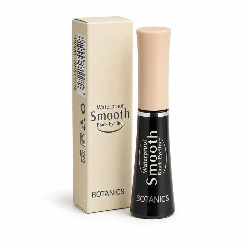 BOTTANACS Smooth Black Waterproof Eyeliner – 12g
