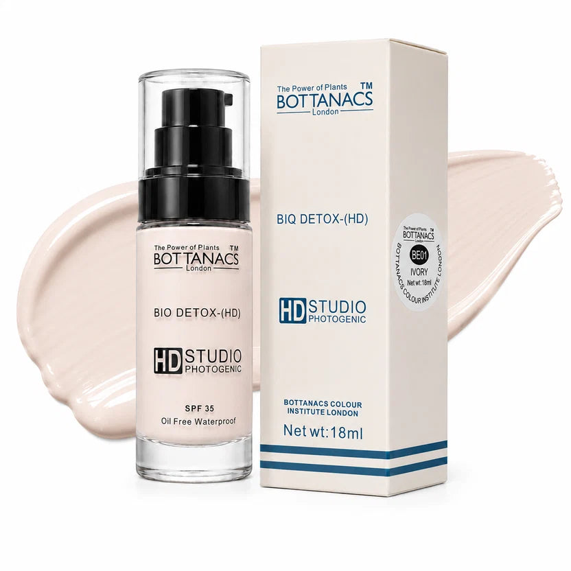 BOTTANACS Bio Detox Foundation SPF 35 – BE01 Ivory, 18ml