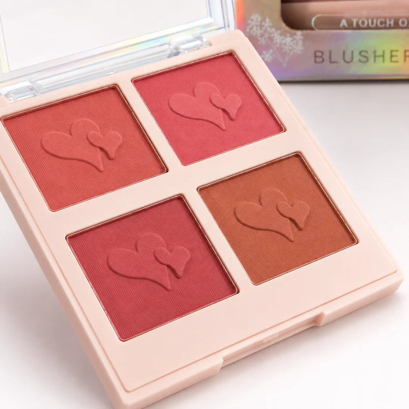 BOTTANACS Four Color Blush Palette – Shade 02