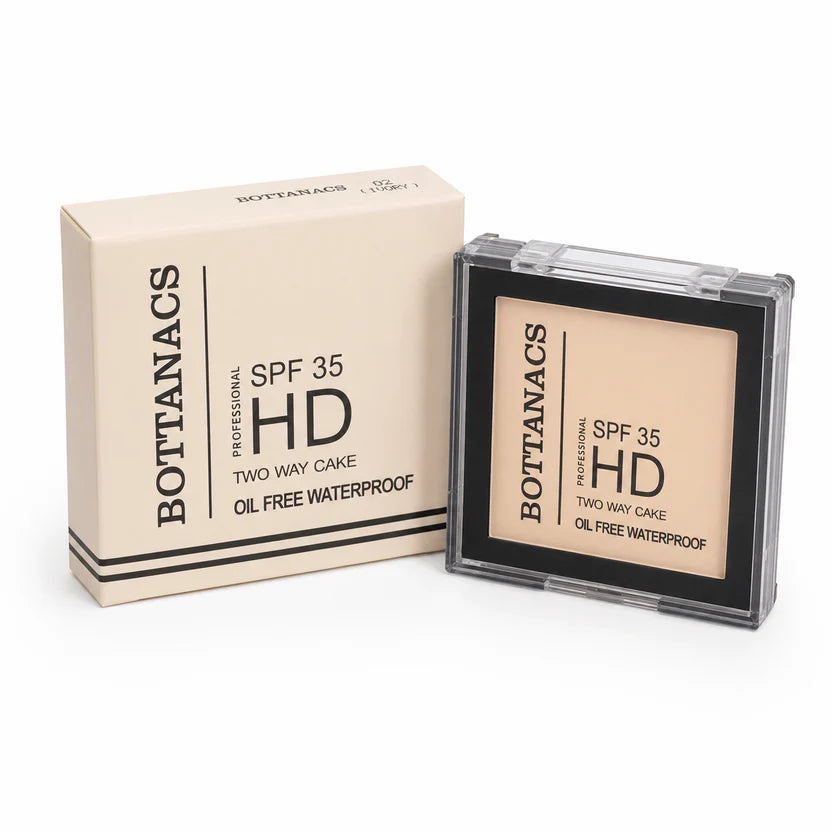 BOTTANACS HD Two Way Cake SPF 35 – Shade 02 Ivory