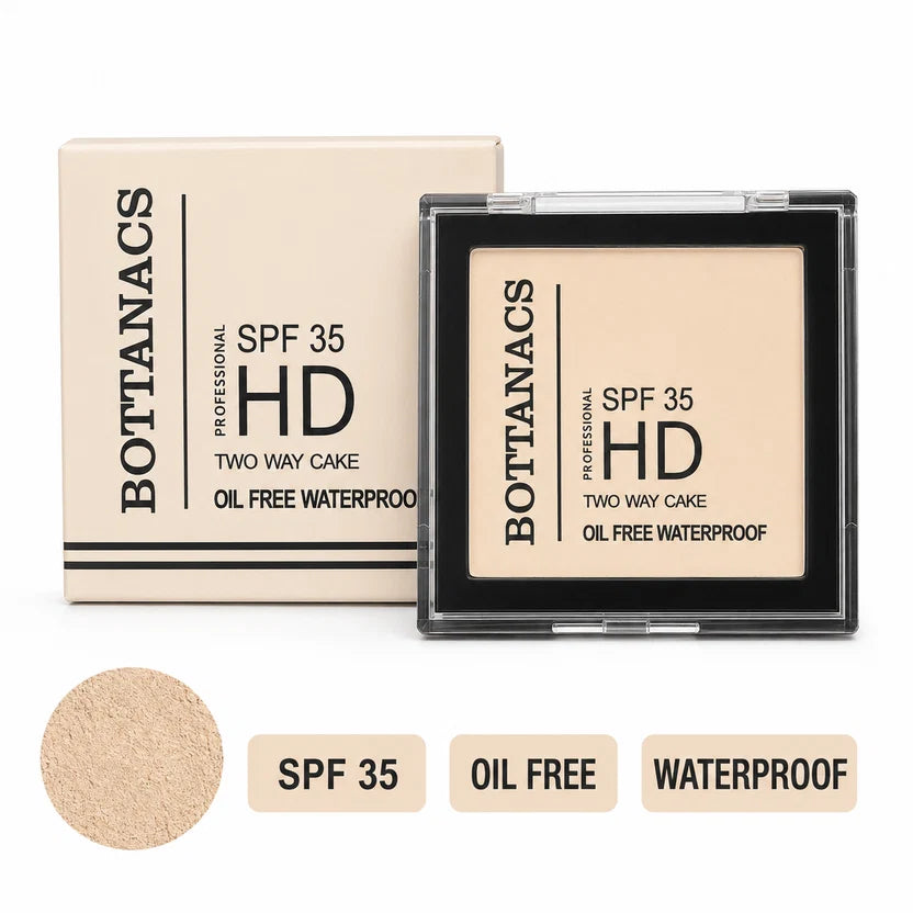 BOTTANACS HD Two Way Cake SPF 35 – Shade 02 Ivory