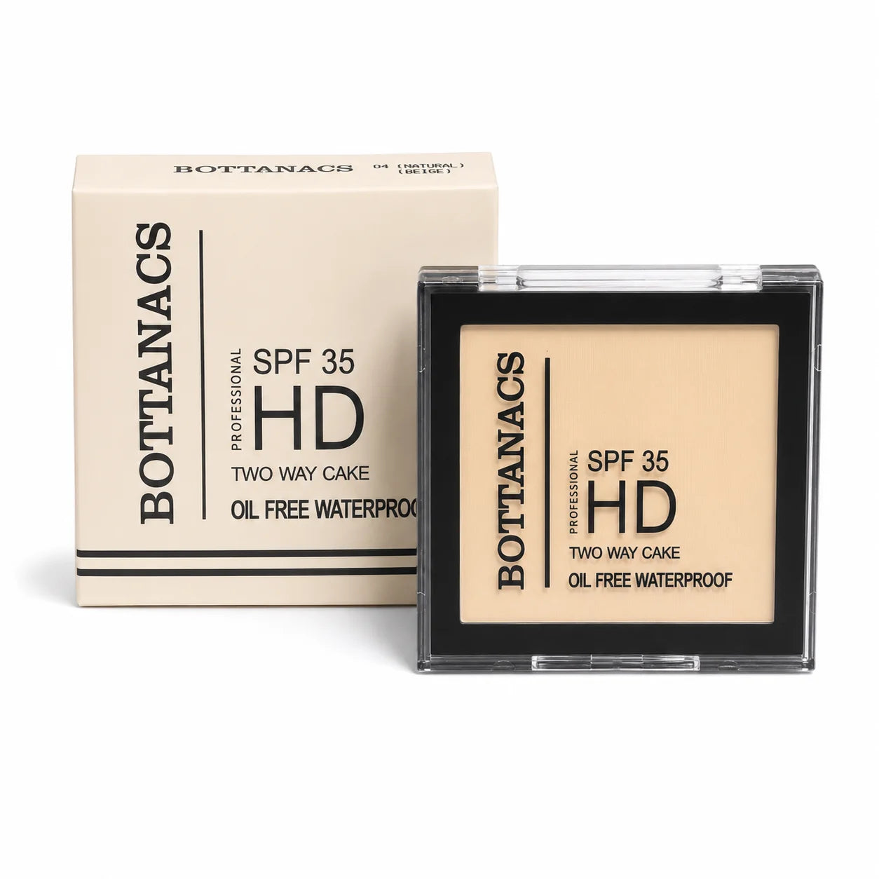 BOTTANACS HD Two Way Cake SPF 35 – Shade 04 Natural Beige