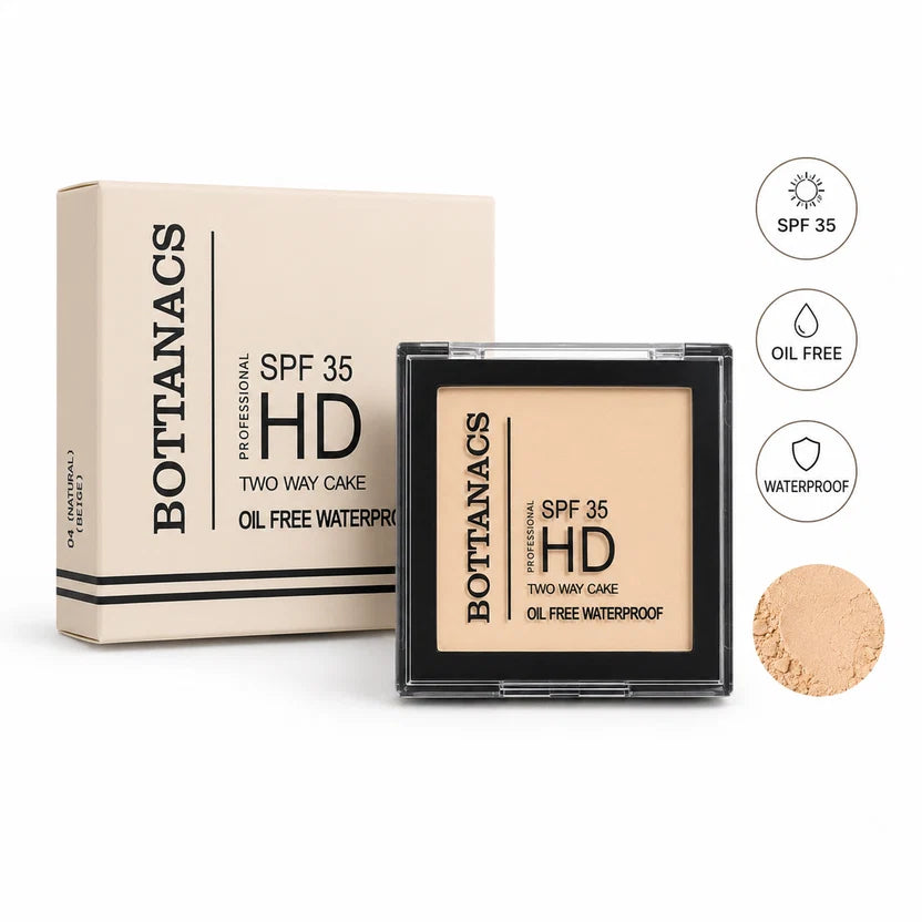 BOTTANACS HD Two Way Cake SPF 35 – Shade 04 Natural Beige