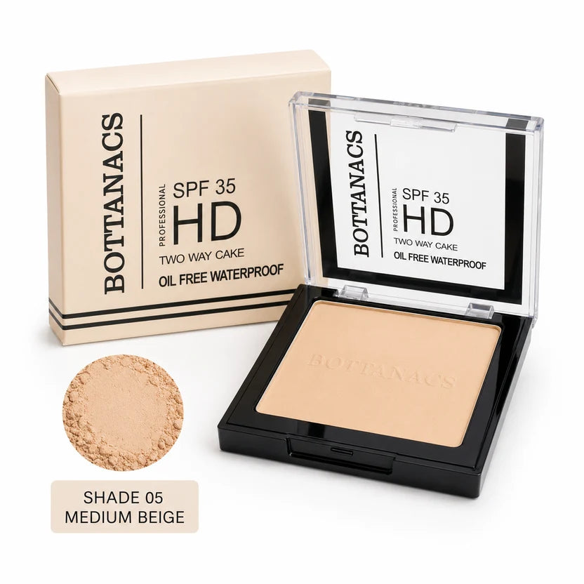 BOTTANACS HD Two Way Cake SPF 35 – Shade 05 Medium Beige