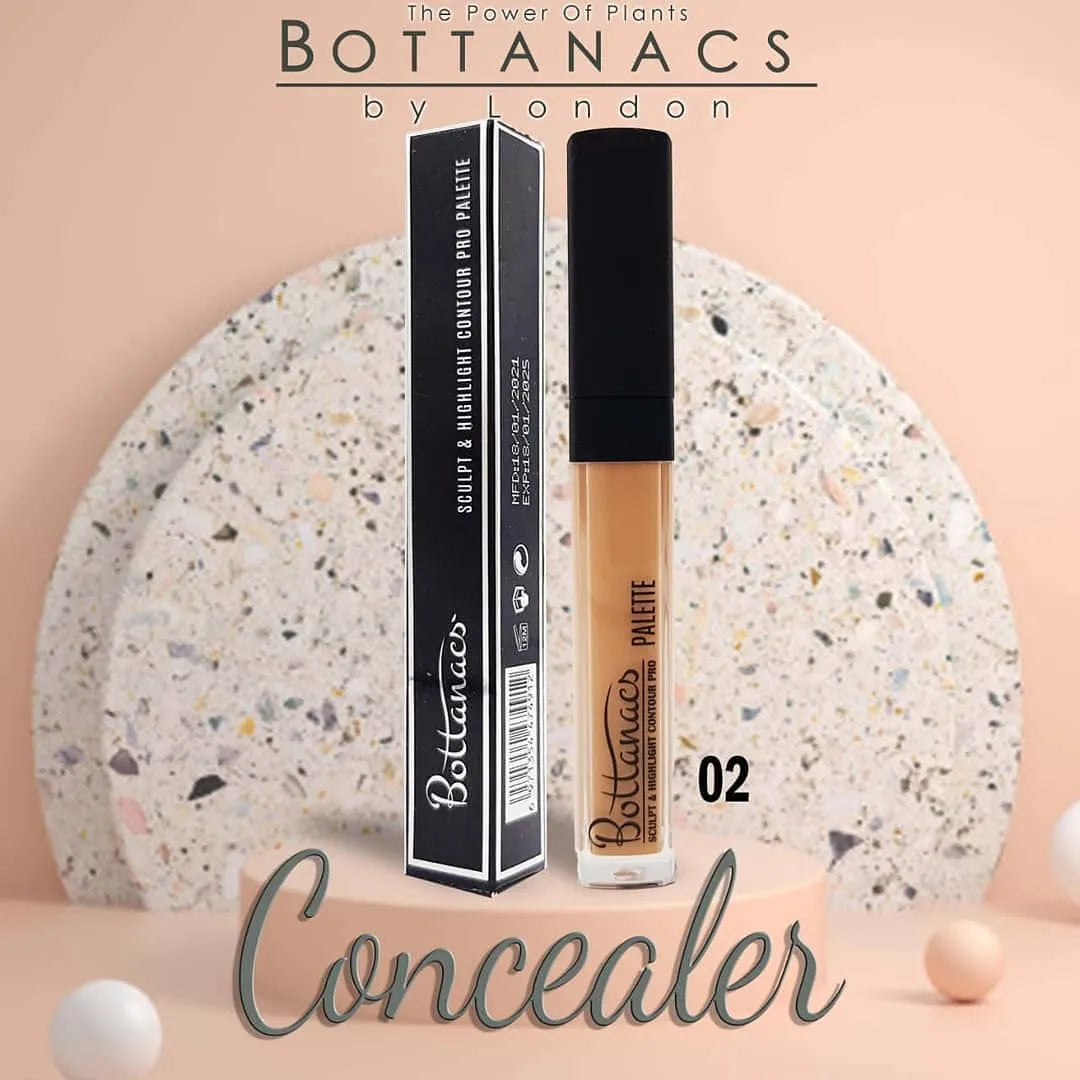 Bottanacs - Sculpt & Highlight Contour Pro Palette Concealer