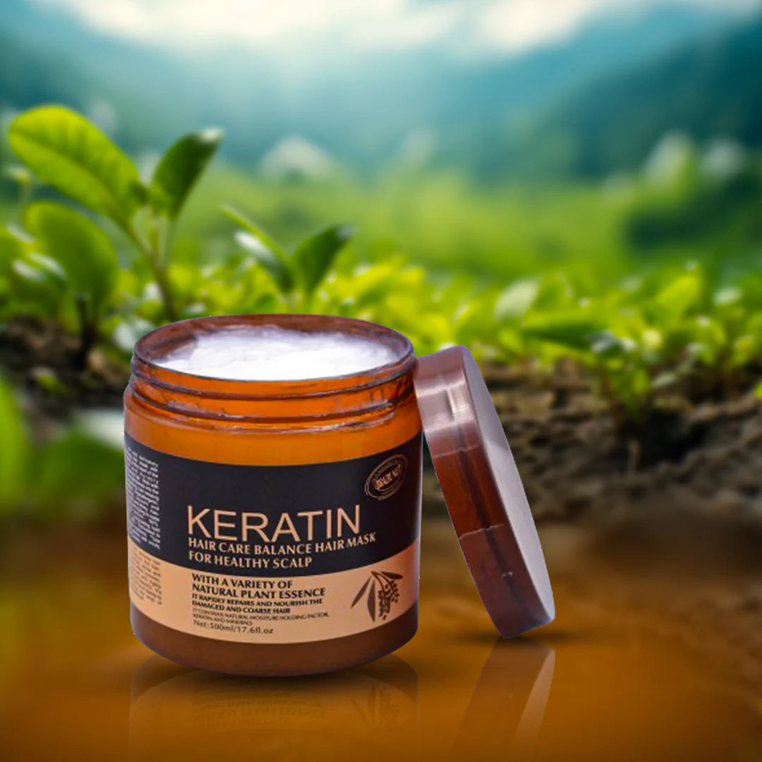 Keratin Hair Care Balance Hair Mask For Healthy Scalp