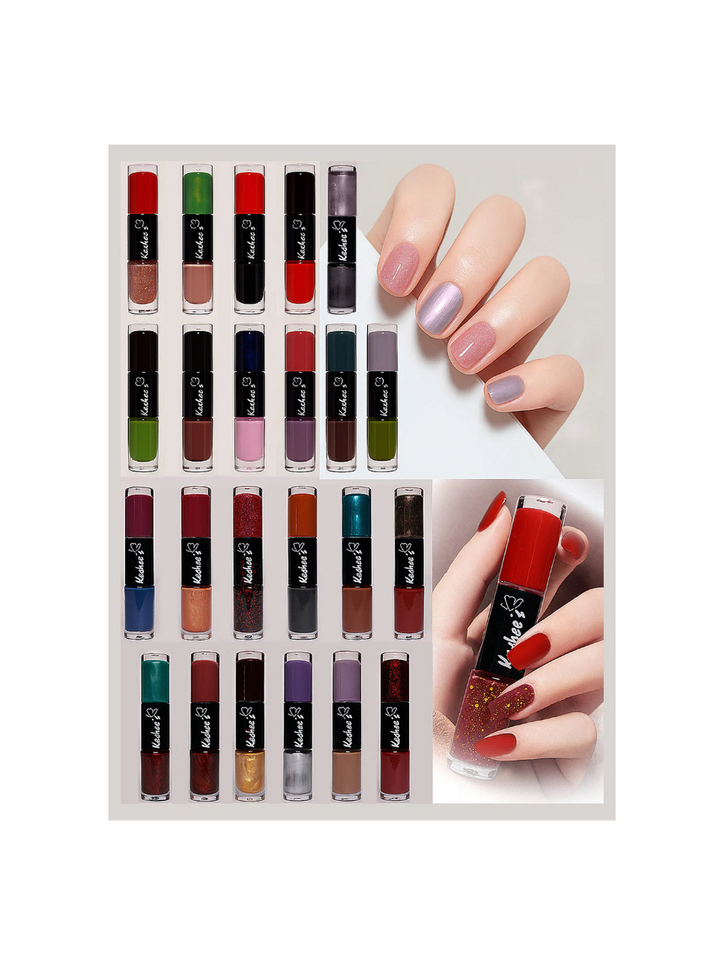 Kashees Nail Polish (Pack of 48 Pcs)
